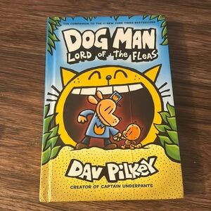 😻 Dog Man Lord of the Fleas Children’s Book by Dav Pilkey